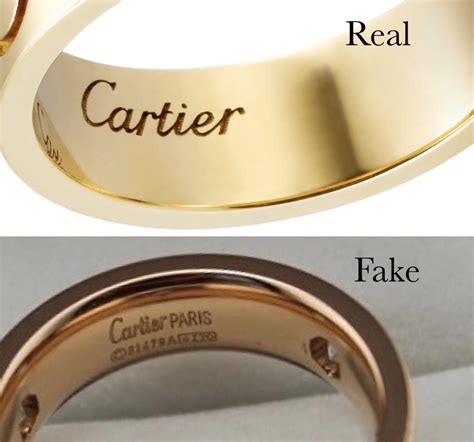 is cartier ring real